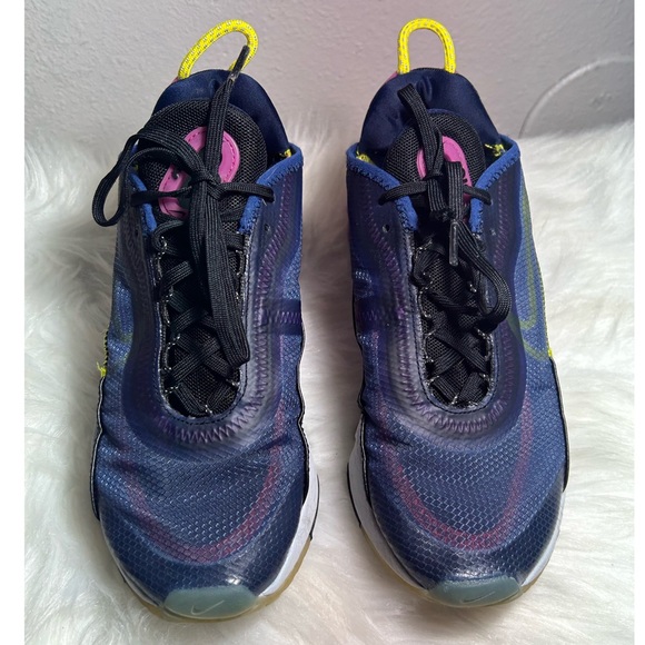 NIKE AIR MAX 2090 CK2612-400 Navy Magenta Running Sneaker Size 7 - Picture 5 of 11